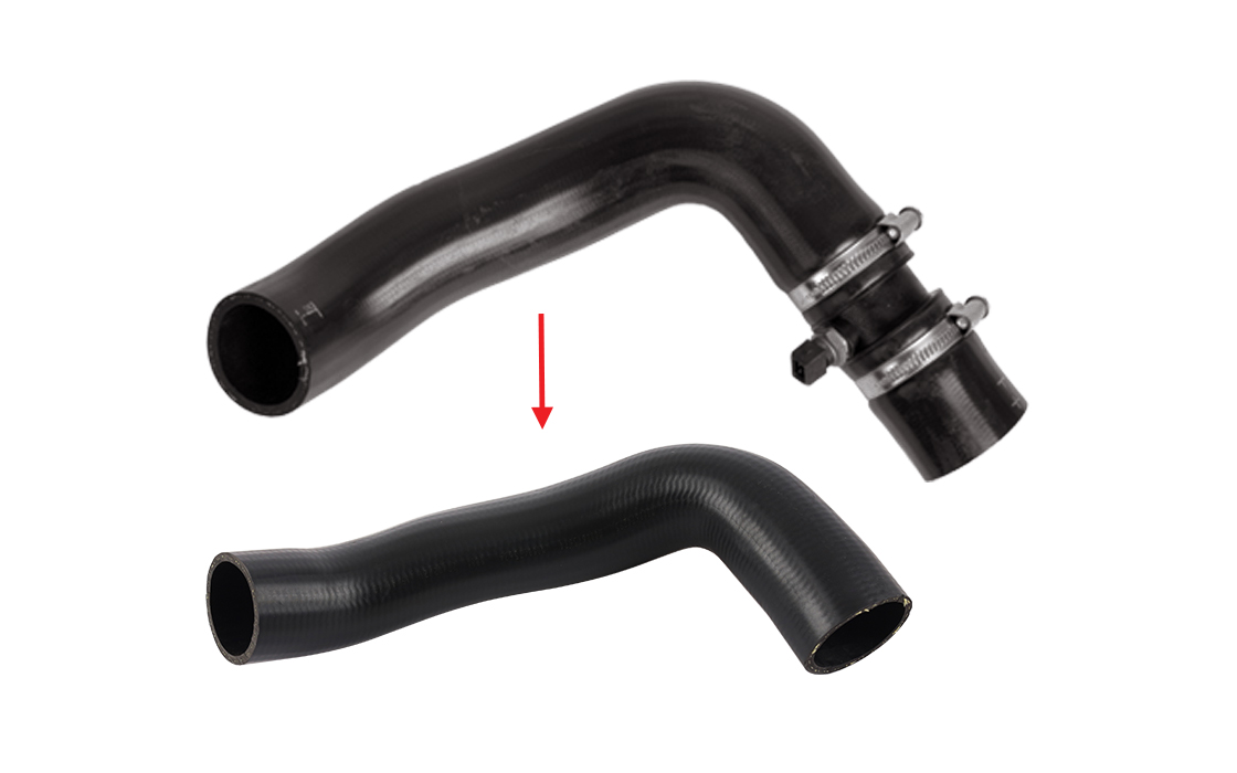 TURBO HOSE EXCLUDING PLASTIC PIPE - OEM PNH500190
