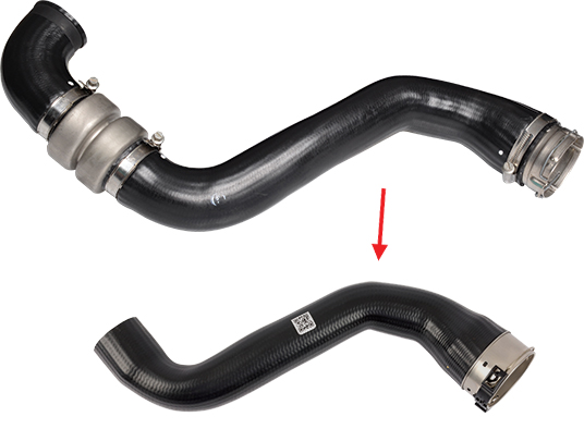 TURBO HOSE EXCLUDING METAL PIPE - OEM PNH000163