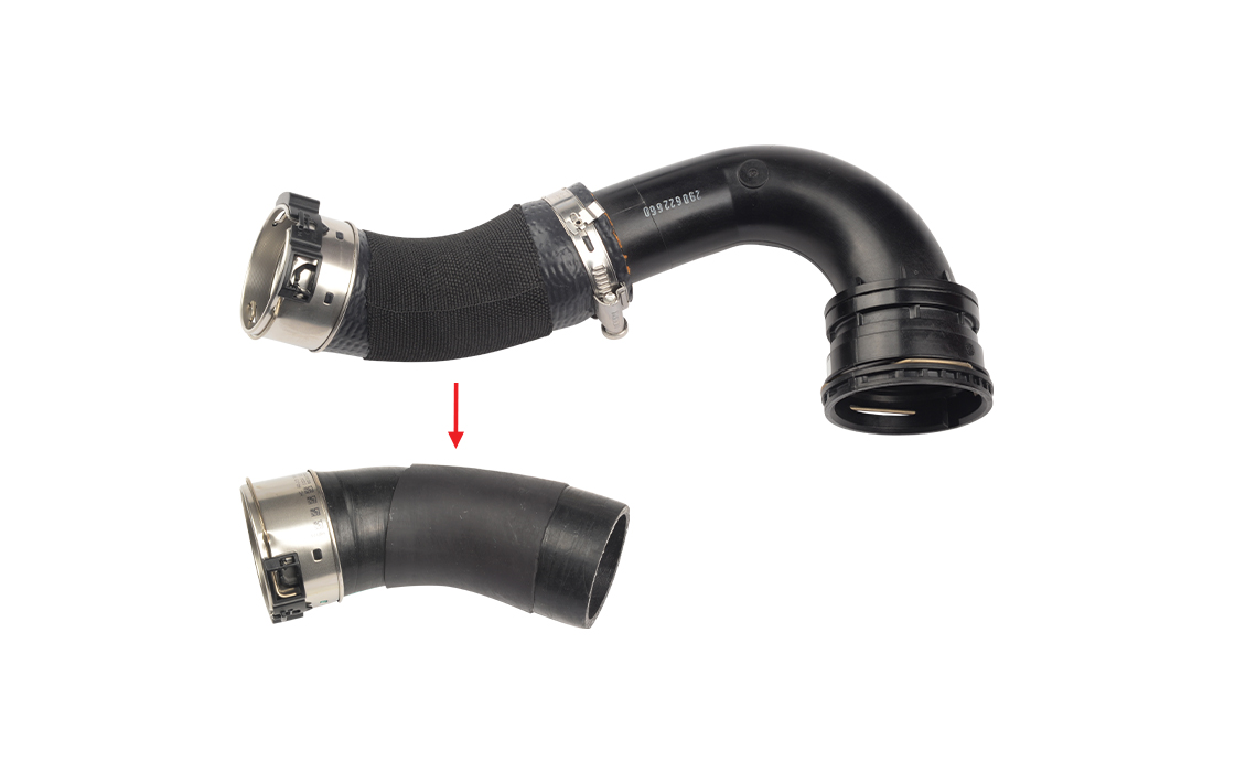 TURBO HOSE EXCLUDING PLASTIC PIPE - OEM J9C7407