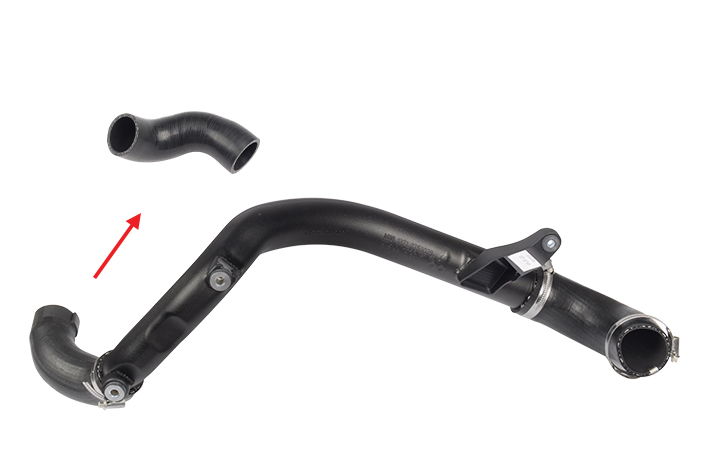 TURBO HOSE EXCLUDING PLASTIC PIPE - OEM 13712753079