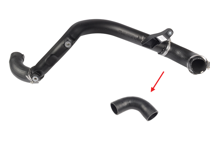 TURBO HOSE EXCLUDING PLASTIC PIPE - OEM 13712753079