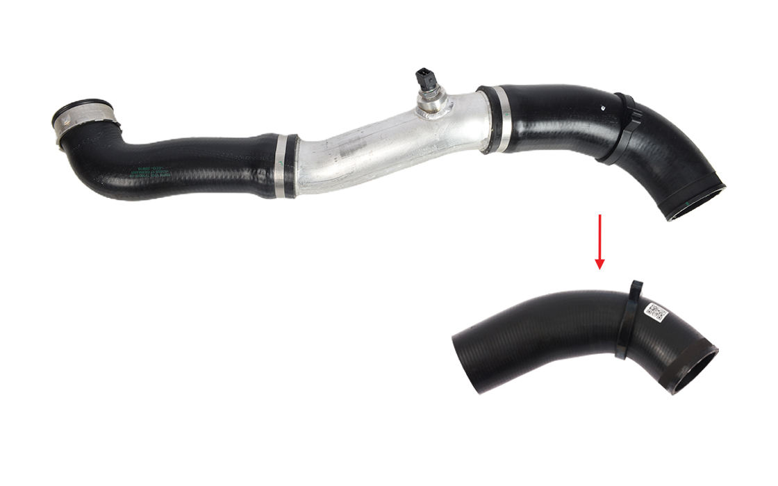 TURBO HOSE EXCLUDING METAL PIPE - OEM 11617799397
