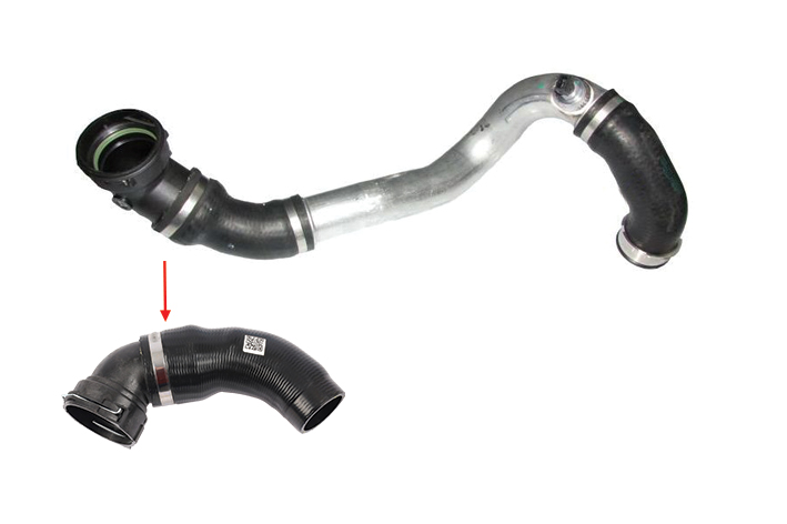 TURBO HOSE EXCLUDING METAL PIPE - OEM 11617799398