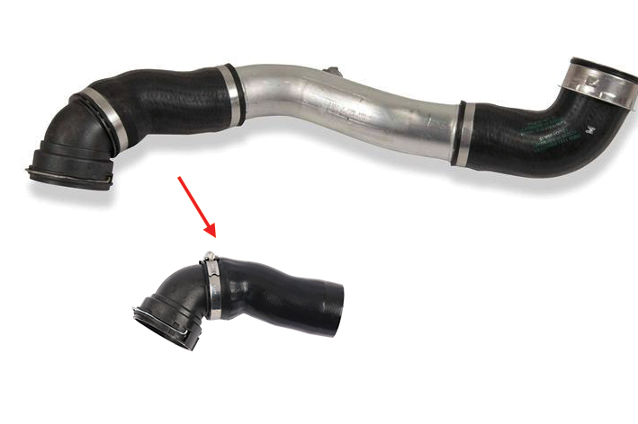 TURBO HOSE EXCLUDING METAL PIPE - OEM 11618506078