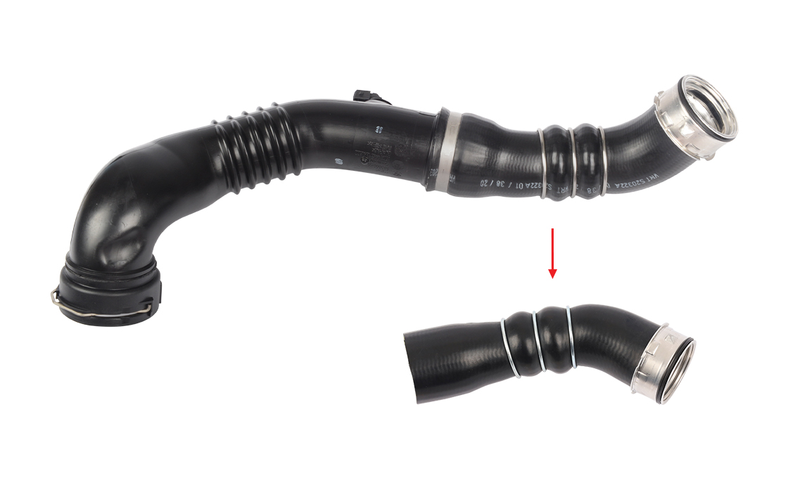 TURBO HOSE EXCLUDING PLASTIC PIPE - OEM 11617810308