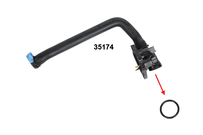 THERMOSTAT BODY GASKET - OEM 11537600587