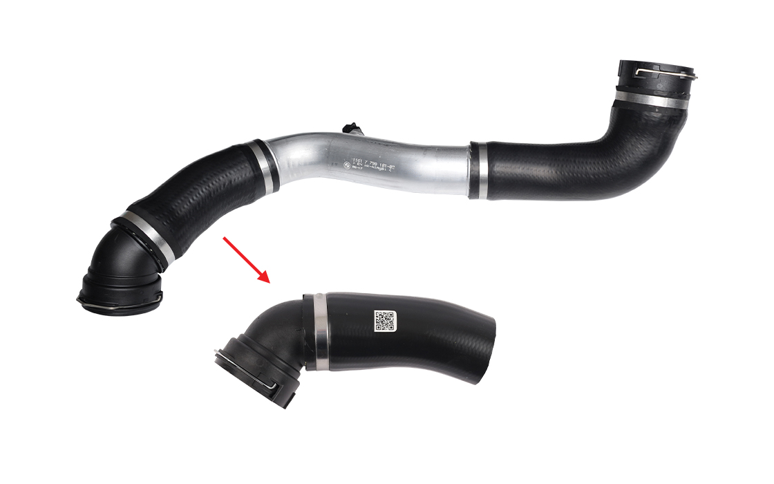 TURBO HOSE EXCLUDING METAL PIPE - OEM 11617790090