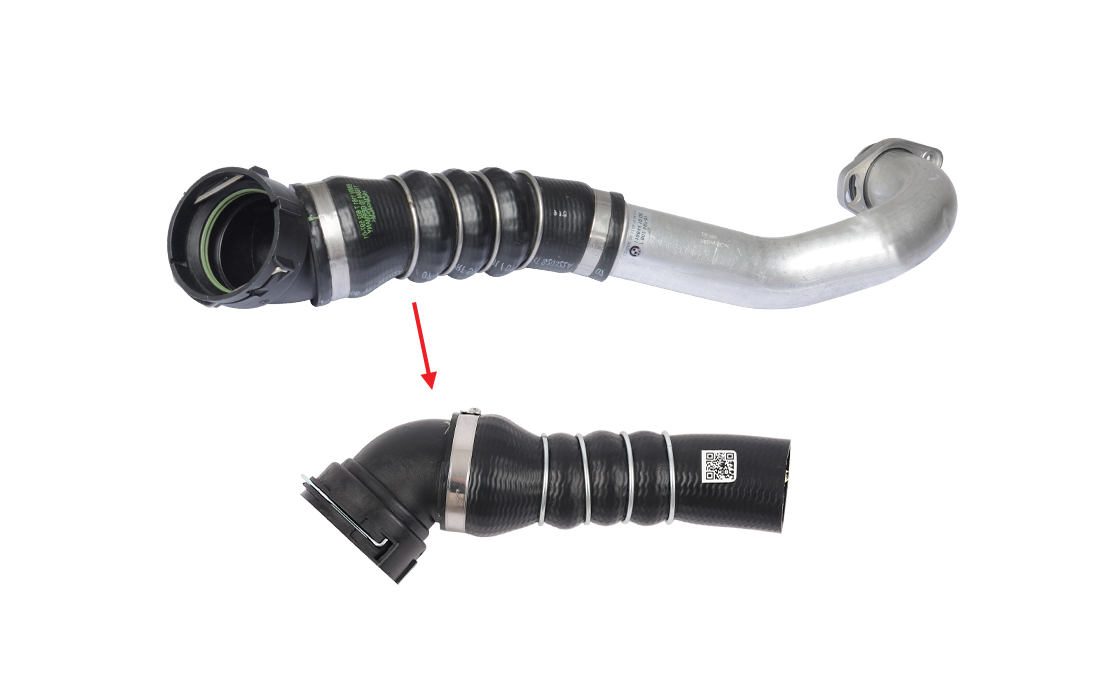 TURBO HOSE EXCLUDING METAL PIPE - OEM 11617802597