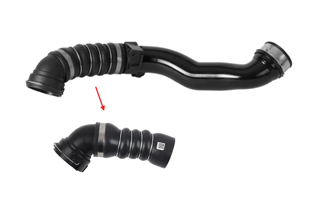 TURBO HOSE EXCLUDING PLASTIC PIPE - OEM 11618506079
