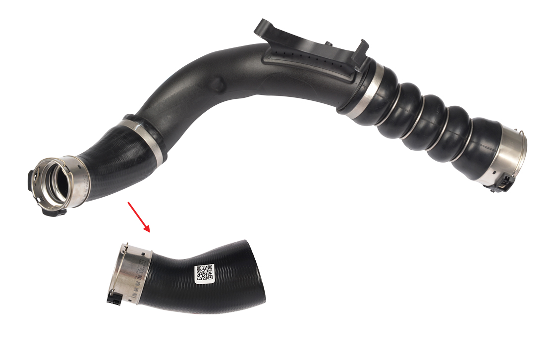 TURBO HOSE EXCLUDING PLASTIC PIPE - OEM 13718655836