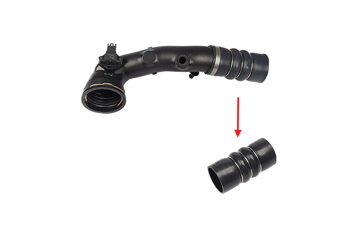 TURBO HOSE EXCLUDING PLASTIC PIPE - OEM 13717588268