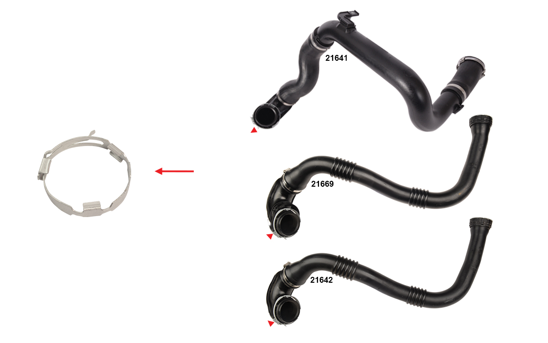 TURBO PIPE CLAMP 60mm - 83mm - OEM 1302288