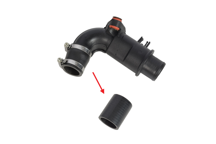 TURBO PIPE HOSE 3 LAYERS POLYESTER HAS BEEN USED - 8200164191 - 8200109955 - 2232400QAA