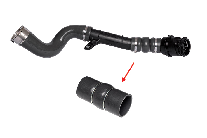 TURBO HOSE EXCLUDING PLASTIC PIPE SMALL HOSE SHOWN WITH ARROW - 144602760R - 144600835R - 144606189R - 144601524R - 144608356R - 144606171R - 144606515R - 144609787R - 144604607R - 144604343R - 8201316998 - 8201313260 - 6070900637 - 4150900437 - 1446000Q1D