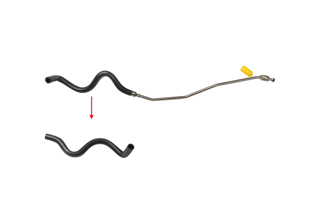 PRESSURE SENSOR HOSE EXCLUDING METAL PIPE - 208155568R