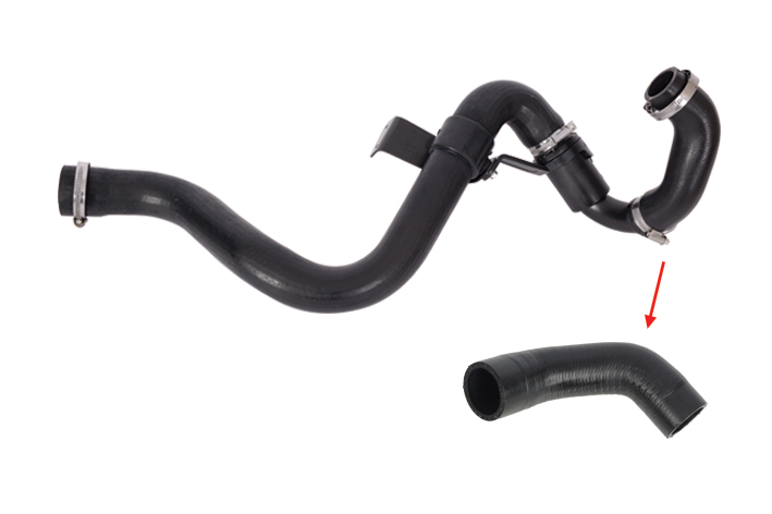 TURBO HOSE EXCLUDING PLASTIC PIPE SMALL HOSE SHOWN WITH ARROW - 8200599534 - 8200323118