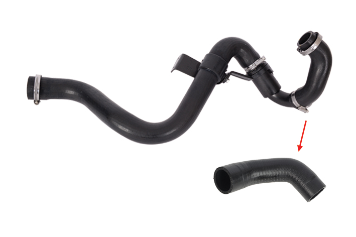 TURBO HOSE EXCLUDING PLASTIC PIPE SMALL HOSE SHOWN WITH ARROW - 8200599534 - 8200323118