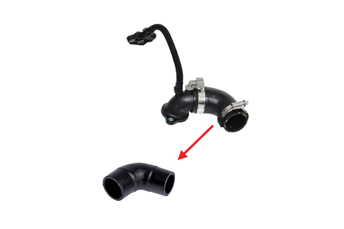 TURBO HOSE EXCLUDING PLASTIC PIPE - 8200715610
