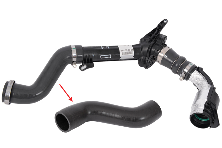 TURBO HOSE EXCLUDING PLASTIC PIPE 4 LAYERS POLYESTER HAS BEEN USED - 8200687468