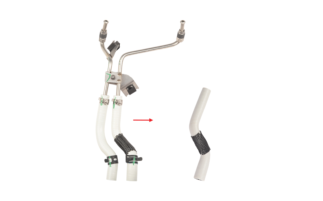 PRESSURE SENSOR HOSE EXCLUDING METAL PIPE - 208743100R - GM - 95519609 - 4423975 - 6000616921 - 2081700Q0G - 6221400108
