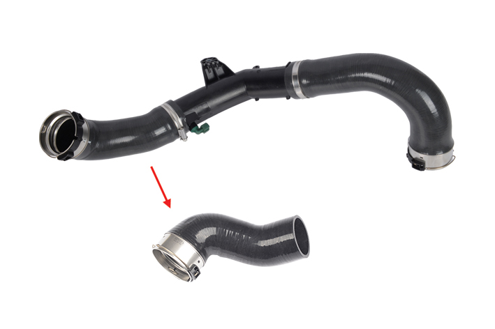 TURBO HOSE EXCLUDING PLASTIC PIPE USED IN FRONT WHEEL DRIVE CARS