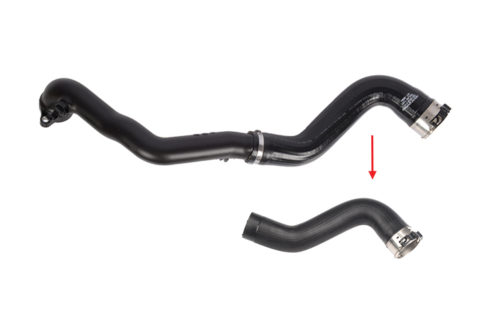 TURBO HOSE EXCLUDING PLASTIC PIPE - 52018235