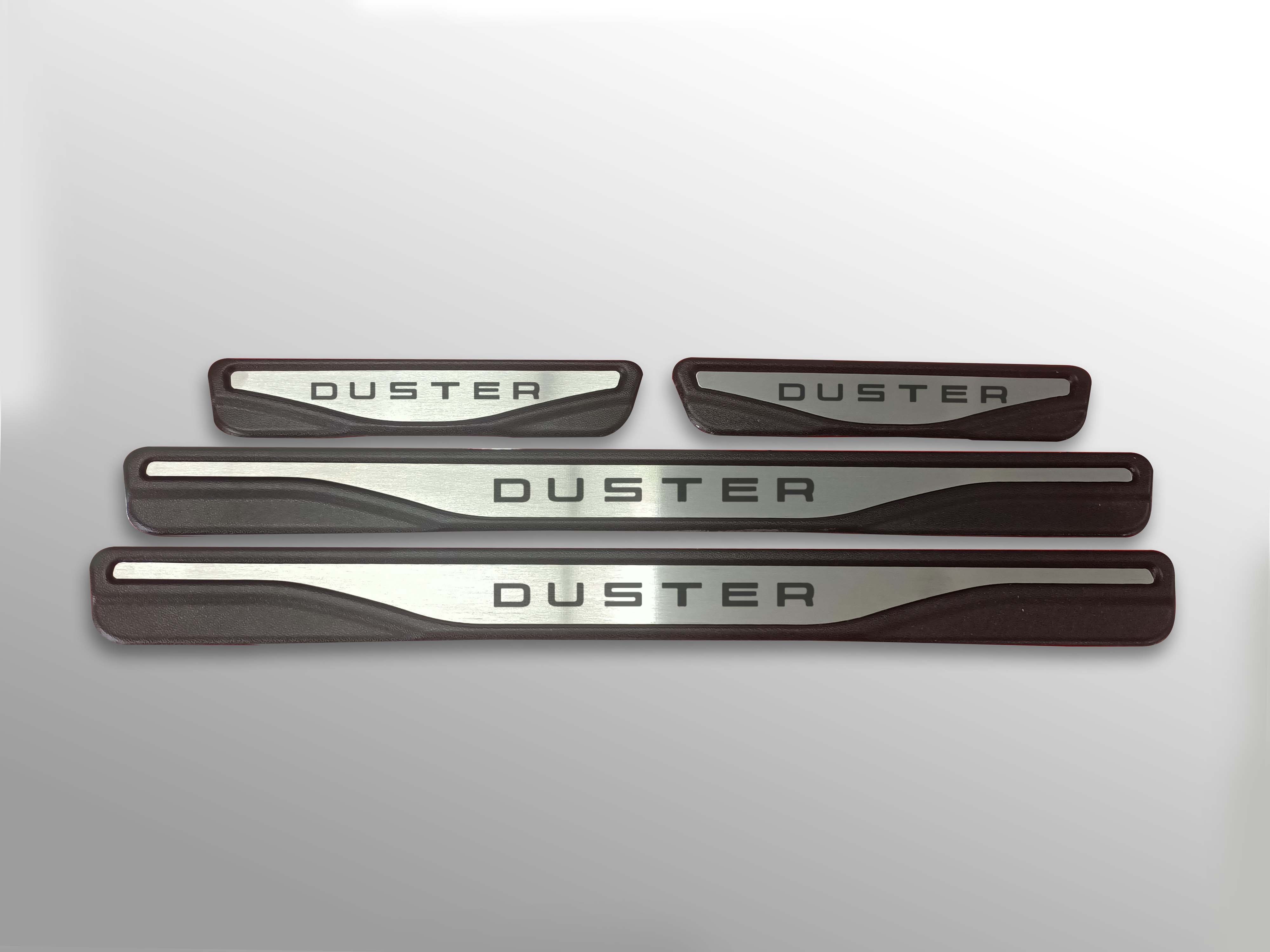 For DACIA DUSTER Chrome Door Sills 4 Door 4 pcs STAINLESS STEEL