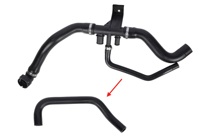 RADIATOR LOWER HOSE EXCLUDING PLASTIC PIPE - 1349150080 - 1351.PK