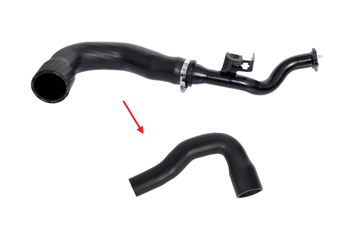TURBO HOSE EXCLUDING METAL PIPE - 51901748 - 51812225 - 51984103