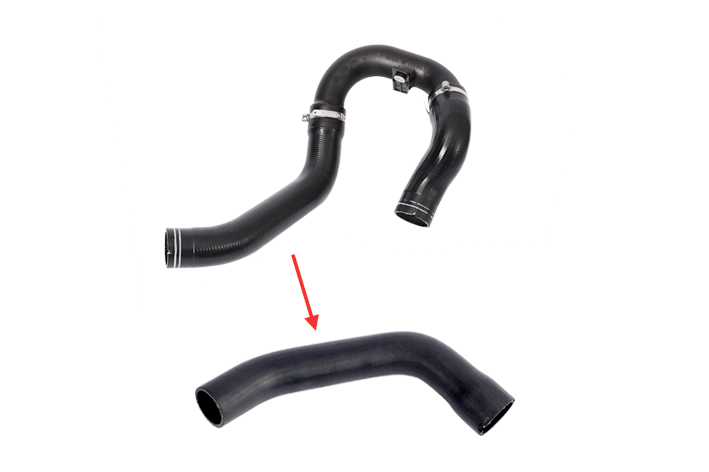 TURBO HOSE EXCLUDING PLASTIC PIPE BIG HOSE SHOWN WITH ARROW - 51810956 - 51901752 - 52031394