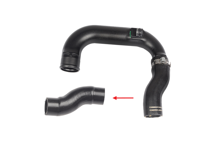 TURBO HOSE EXCLUDING PLASTIC PIPE HOSE SHOWN WITH ARROW - 51878738 - 51867256