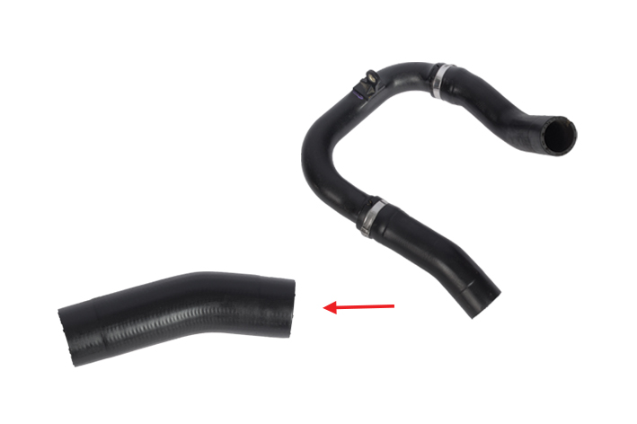 TURBO HOSE EXCLUDING PLASTIC PIPE SMALL HOSE SHOWN WITH ARROW - 55703081