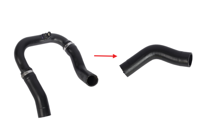 TURBO HOSE EXCLUDING PLASTIC PIPE BIG HOSE SHOWN WITH ARROW - 55703081