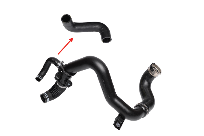 TURBO HOSE EXCLUDING PLASTIC PIPE SMALL HOSE SHOWN WITH ARROW - 50517520 - 50517519 - 50521550 - 50530219 - 50521794 - 50521554 - 50530217 - 50521790