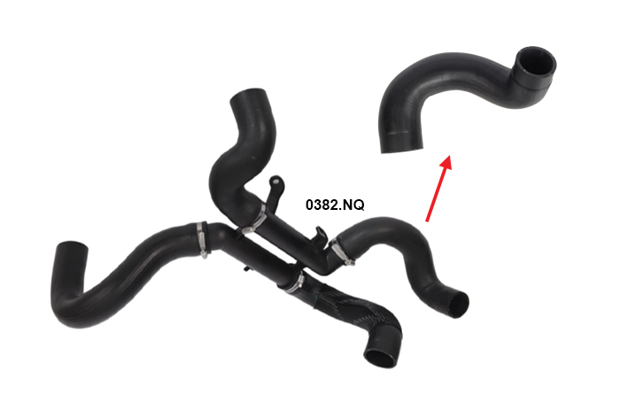 TURBO HOSE EXCLUDING PLASTIC PIPE - 0382.NQ - 0382.SC