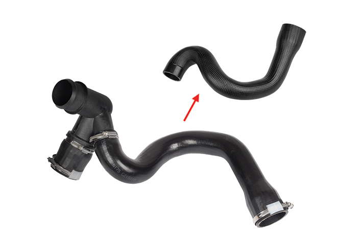 TURBO HOSE EXCLUDING PLASTIC PIPE BIG HOSE SHOWN WITH ARROW - 0382.Z5 - 1491443080