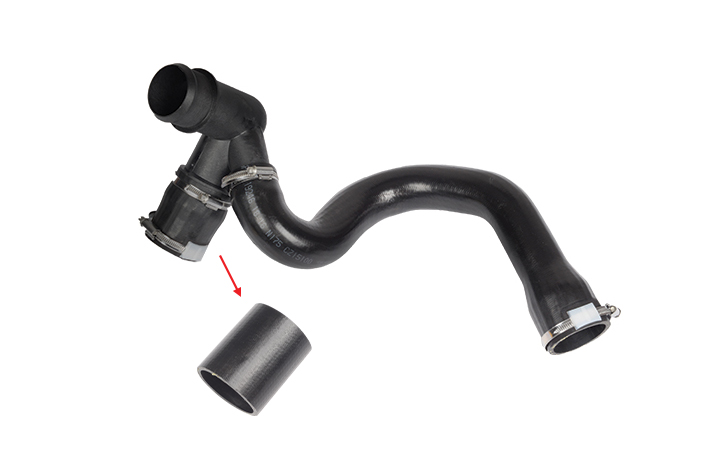 TURBO HOSE EXCLUDING PLASTIC PIPE SMALL HOSE SHOWN WITH ARROW - 0382.Z5 - 1491443080