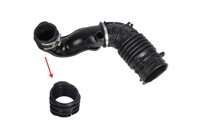 AIR FILTER HOSE EXCLUDING PLASTIC PIPE SMALL HOSE SHOWN WITH ARROW - BK319C623BE - T229259 - BK319C623BD - 1863410