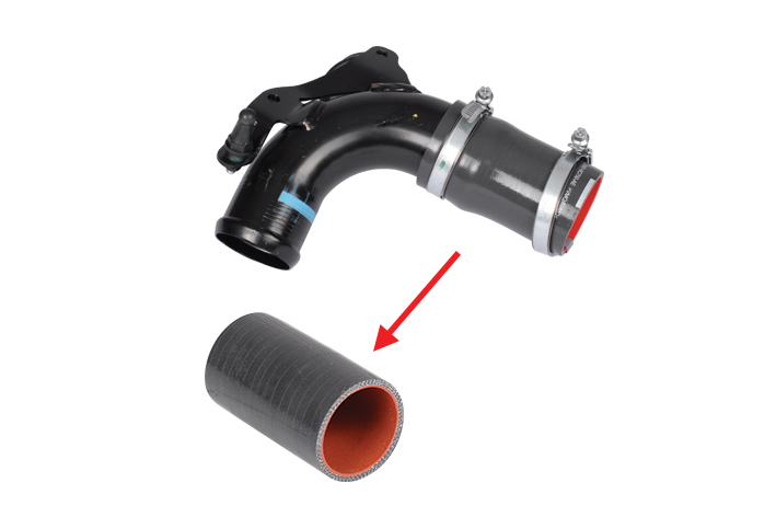 TURBO HOSE EXCLUDING METAL PIPE 3 LAYERS POLYESTER HAS BEEN USED - AV616C750AE - 1765769 - AV616C750AC - 1697672 - AV616C750AD - 1750319 - Y65013240A - 31325986 - 31258058