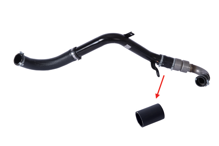 TURBO HOSE EXCLUDING METAL PIPE HOSE SHOWN WITH ARROW - 6M516C646BB - 1478628 - 6M516C646BA - 1417961