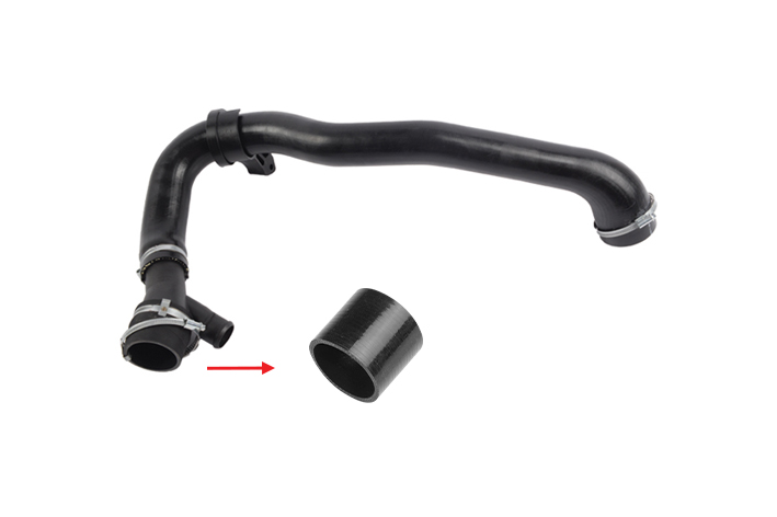 TURBO HOSE EXCLUDING PLASTIC PIPE SMALL HOSE SHOWN WITH ARROW - 9G916K863CB - 1715459 - 9G916F075AA - 1751017