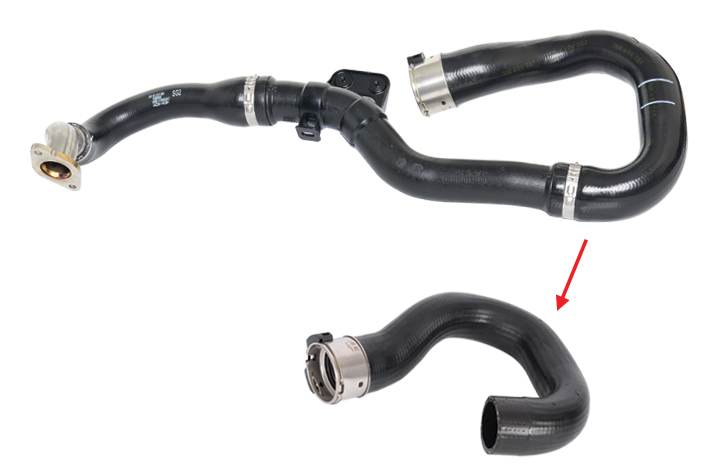 TURBO HOSE EXCLUDING METAL and PLASTIC PIPE - 5860549 - GM - 55559260