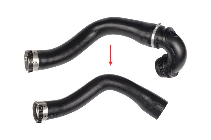 TURBO HOSE EXCLUDING PLASTIC PIPE - 860118 - GM - 13242121 - 1302275 - GM - 22990025 - 1302277 - GM - 23163578
