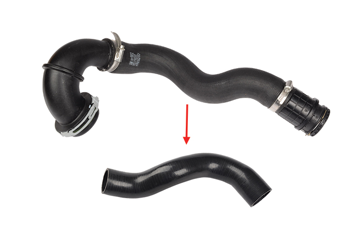 TURBO HOSE EXCLUDING PLASTIC PIPE 3 LAYERS POLYESTER HAS BEEN USED - 861068 - GM - 39018802 - 861067 - GM - 13419446