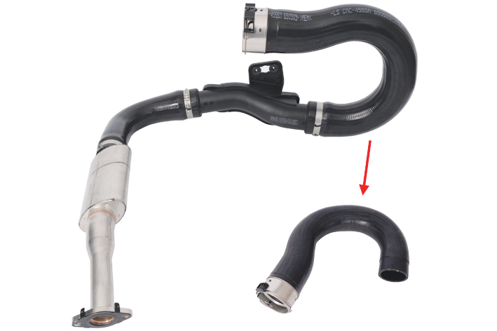 TURBO HOSE EXCLUDING METAL and PLASTIC PIPE - 95920451 - 95182747 - 96744704