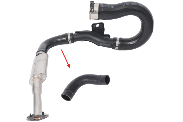 TURBO HOSE EXCLUDING METAL and PLASTIC PIPE - 95920451 - 95182747 - 96744704
