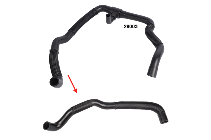 RADIATOR UPPER HOSE - 074121101R