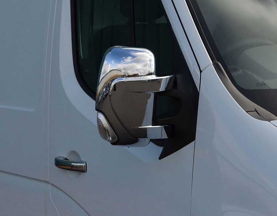 Renault Master 2011+ ABS Chrome Mirror Cover (2PCS)