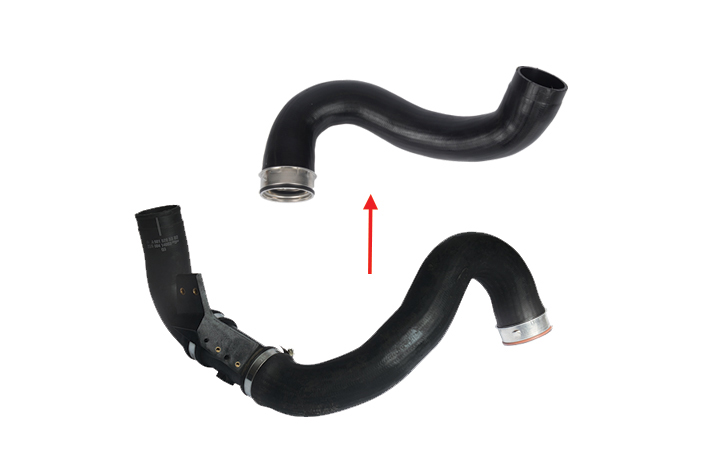 TURBO HOSE EXCLUDING PLASTIC PIPE BIG HOSE SHOWN WITH ARROW - 9015285382 - 5120147AA