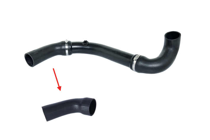 TURBO HOSE EXCLUDING PLASTIC PIPE HOSE SHOWN WITH ARROW - 2105281082 - 2105200001